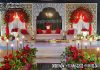 Pretty Metal Back-frames For Wedding Event Stage Metal Backdrops