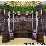 This Mandap is made of unbreakable fiberglass with high quality deco paints.