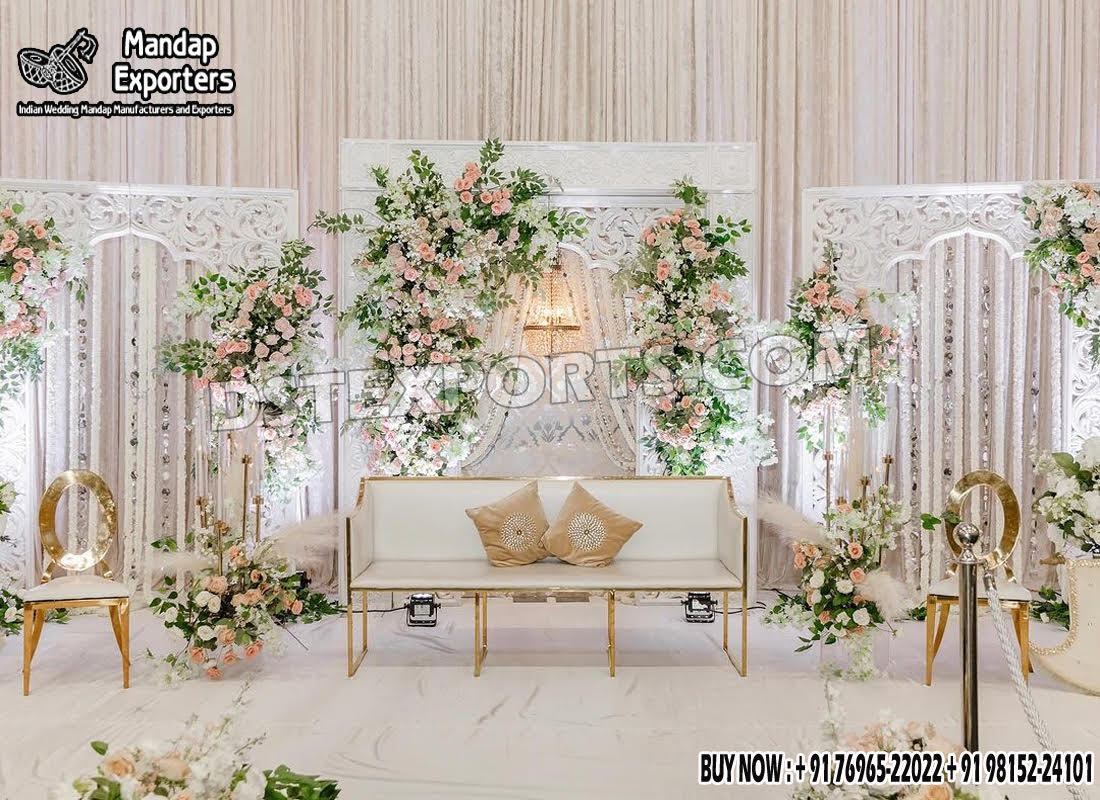 Wedding Mandaps Wedding Stages Wedding Furniture Horse Drawn Carriages Fiber Decoration Items Mehndi Sangeet and Haldi decor props