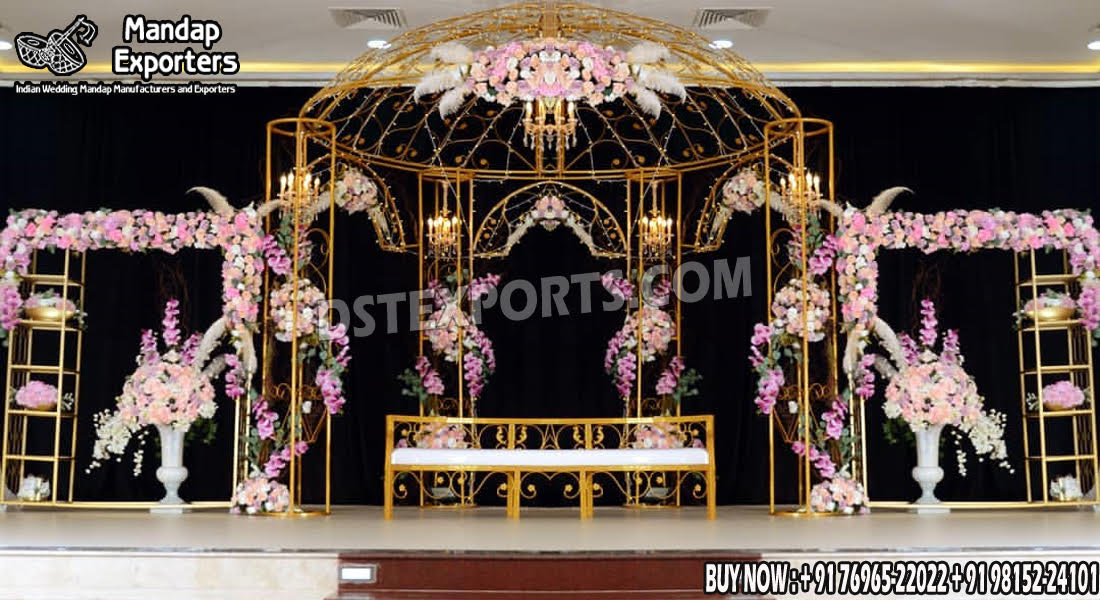 Beautiful Wedding Stage, Best Wedding Stage Decor, Bollywood stage, Bride- Groom Stage Setup, Bridal Seat Setup, C style Frame Stage,  Devdas Wedding Sage, Door Frame Stage, Easiest Wedding Stage, Elephant Theme Stage, Pillar Stage, Golden Stage, Hindu Wedding Stage, Indian Wedding Stage, White Stage, Canadian Stage