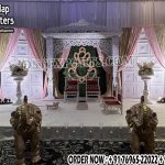This Mandap is made of unbreakable fiberglass with high quality deco paints.