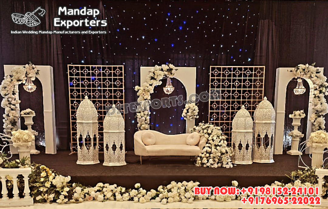 Moroccan Wedding Reception Party Stage Decor Toronto