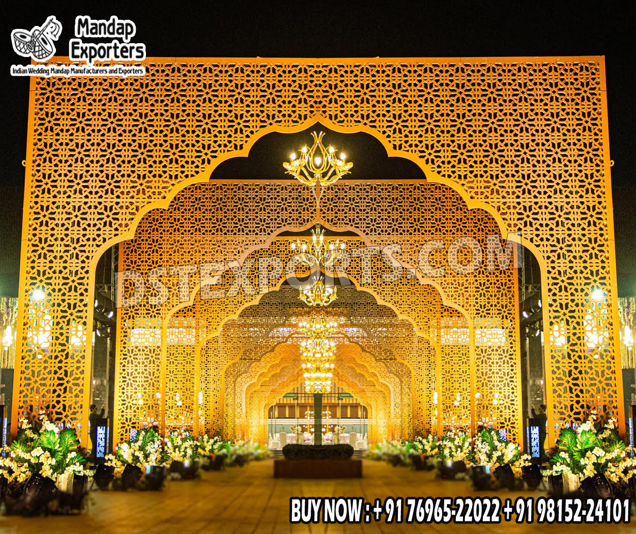 Wedding Mandaps Wedding Stages Wedding Furniture Horse Drawn Carriages Fiber Decoration Items Mehndi Sangeet and Haldi decor props