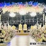 Wedding Mandaps Wedding Stages Wedding Furniture Horse Drawn Carriages Fiber Decoration Items Mehndi Sangeet and Haldi decor props