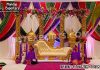 Pakistani Wedding Henna Party Stage Decor we are manufacturer and exporters of all types of wedding product like - wedding mandap , crystal mandaps ,metal mandaps, wooden mandaps , stages , wedding frames/panels, wedding sofa set, bride groom chairs, mandap chairs ,punjabi culture statues , wedding swings , horse drawn carriages ,backdrop curtain etc.