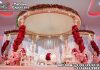 Royal Wooden Mandap for Gujarati Weddings