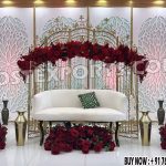 Wedding Mandaps Wedding Stages Wedding Furniture Horse Drawn Carriages Fiber Decoration Items Mehndi Sangeet and Haldi decor props