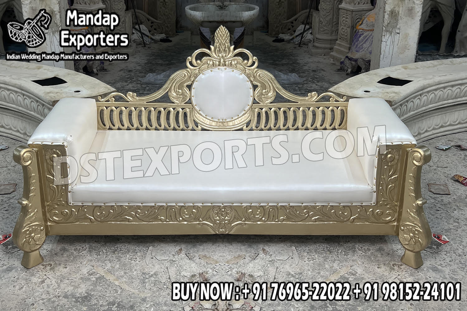 Wedding sofa, Wedding Chairs, Mandap chairs, Wooden Sofa sets, Bride groom chairs, Puberty ceremony sitting