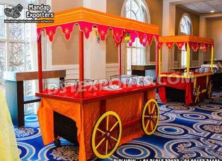 Decorative Food Carts Rehri Decor For Indian Weddings These Bangle Bars Can be used as Decorative Props at Haldi Mehndi Decoration and can also be used at Wedding Events.