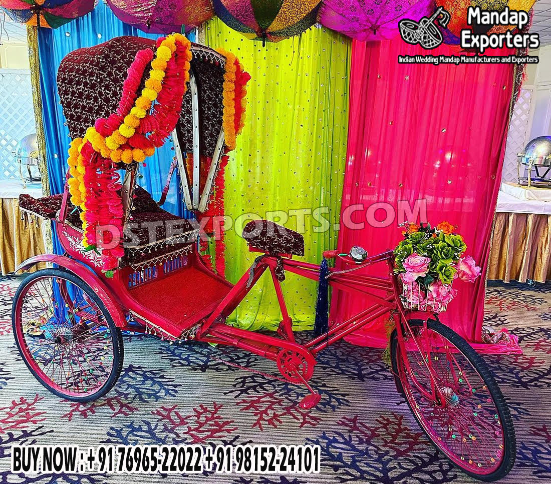 Wedding Mandaps Wedding Stages Wedding Furniture Horse Drawn Carriages Fiber Decoration Items Mehndi Sangeet and Haldi decor props