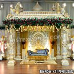 we are manufacturer and exporters of all types pof wedding product like - wedding mandap , crystal mandaps ,metal mandaps, stages , wedding frames/panels, wedding sofa set, bride groom chairs, mandap chairs ,punjabi culture statues , wedding swings , horse drawn carriages ,backdrop curtain etc.