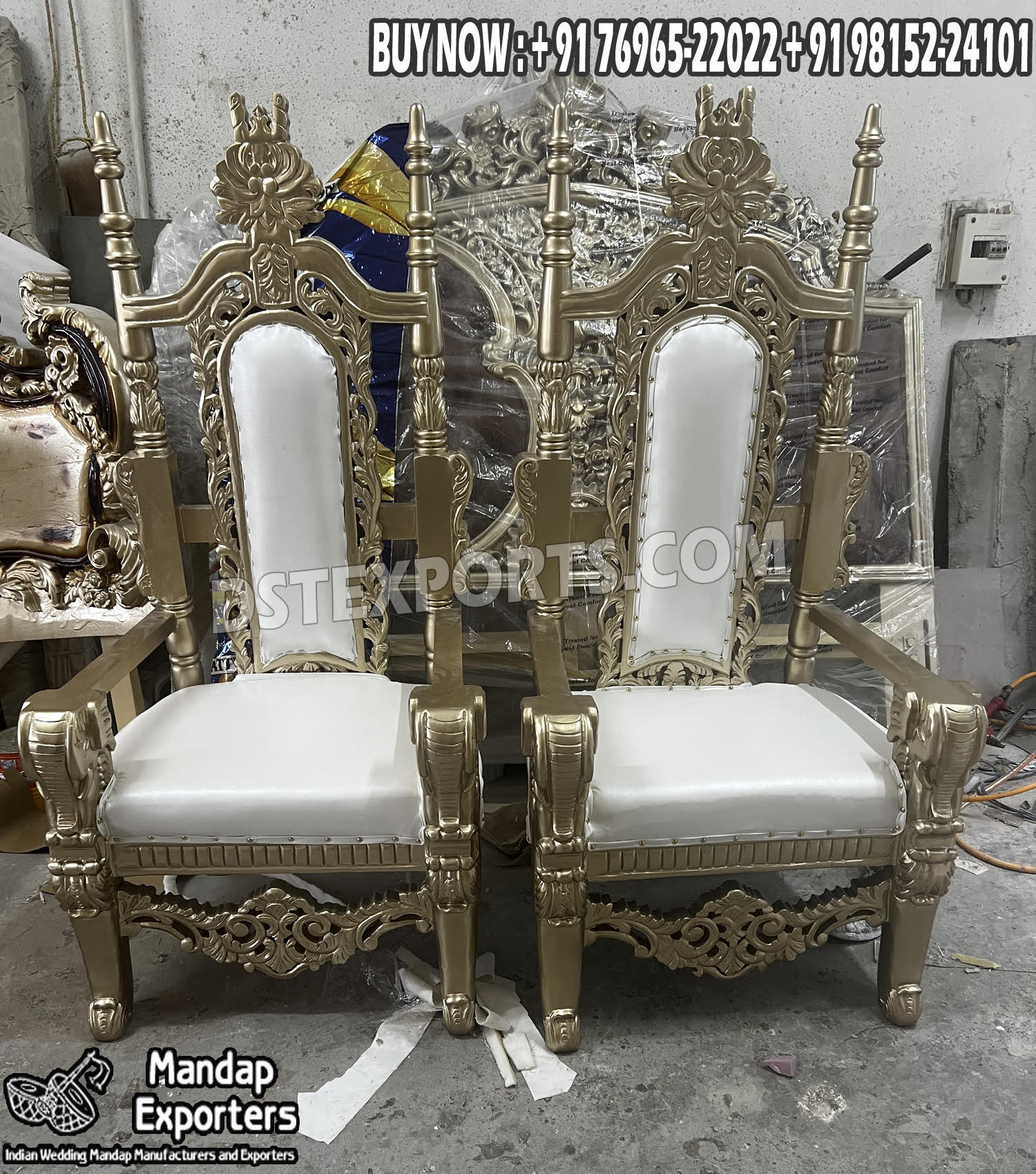 Wedding sofa, Wedding Chairs, Mandap chairs, Wooden Sofa sets, Bride groom chairs, Puberty ceremony sitting