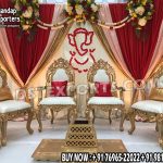 we are manufacturer and exporters of all types pof wedding product like - wedding mandap , crystal mandaps ,metal mandaps, stages , wedding frames/panels, wedding sofa set, bride groom chairs, mandap chairs ,punjabi culture statues , wedding swings , horse drawn carriages ,backdrop curtain etc.