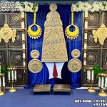 we are manufacturer and star exporters of all types of wedding product like - wedding mandap , crystal mandaps ,metal mandaps, wooden mandaps , stages , wedding frames/panels, wedding sofa set, bride groom chairs, mandap chairs ,punjabi culture statues , wedding swings , horse drawn carriages ,backdrop curtain etc.