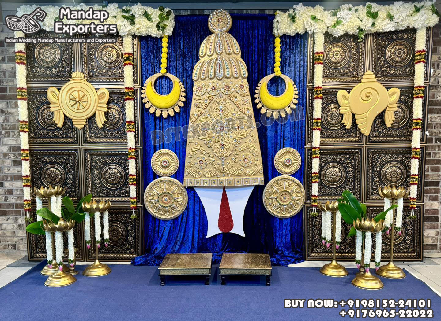 we are manufacturer and star exporters of all types of wedding product like - wedding mandap , crystal mandaps ,metal mandaps, wooden mandaps , stages , wedding frames/panels, wedding sofa set, bride groom chairs, mandap chairs ,punjabi culture statues , wedding swings , horse drawn carriages ,backdrop curtain etc.