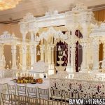 we are manufacturer and exporters of all types pof wedding product like - wedding mandap , crystal mandaps ,metal mandaps, stages , wedding frames/panels, wedding sofa set, bride groom chairs, mandap chairs ,punjabi culture statues , wedding swings , horse drawn carriages ,backdrop curtain etc.