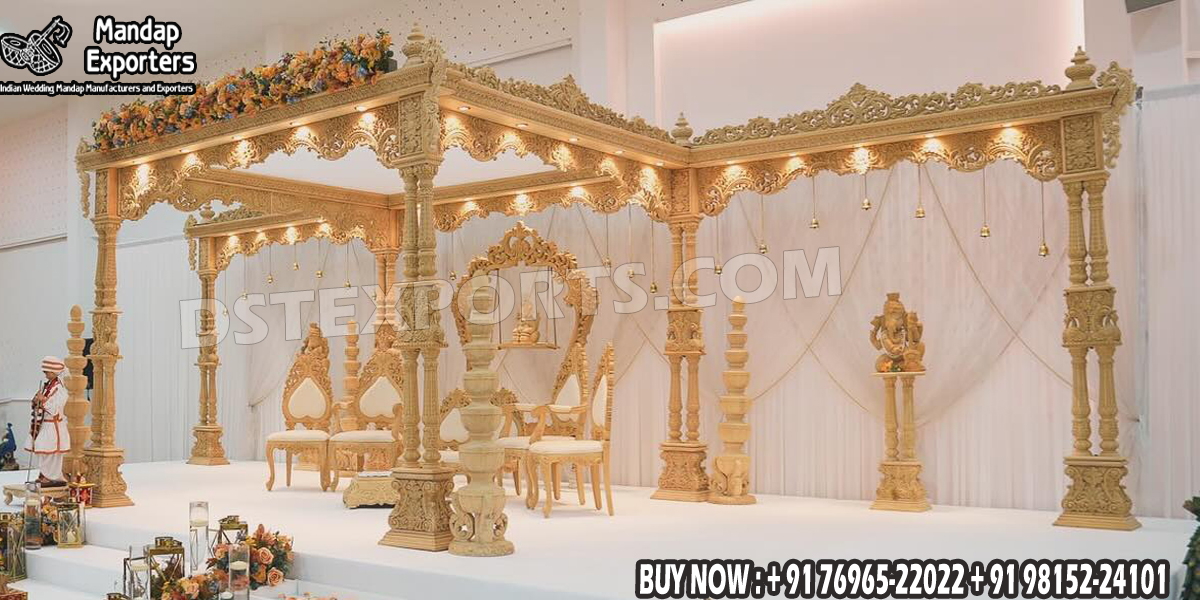 Fiber Mandaps, Wooden Mandaps, Crystal Mandaps, Metal Mandaps, Mandap stage, Indian Mandaps, Modern mandaps, open mandap, Wooden Look Mandap, FRP Mandaps, Antique Mandaps, Brown Mandap, Wooden look fiber mandap