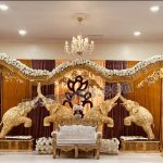 we are manufacturer and star exporters of all types pof wedding product like - wedding mandap , crystal mandaps ,metal mandaps, stages , wedding frames/panels, wedding sofa set, bride groom chairs, mandap chairs ,punjabi culture statues , wedding swings , horse drawn carriages ,backdrop curtain etc.
