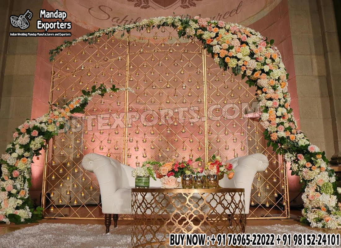 Wedding Mandaps Wedding Stages Wedding Furniture Horse Drawn Carriages Fiber Decoration Items Mehndi Sangeet and Haldi decor props