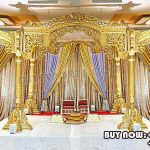 we are manufacturer and star exporters of all types pof wedding product like - wedding mandap , crystal mandaps ,metal mandaps, stages , wedding frames/panels, wedding sofa set, bride groom chairs, mandap chairs ,punjabi culture statues , wedding swings , horse drawn carriages ,backdrop curtain etc.