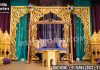 Hot Selling Muslim Wedding Walima Stage Decor Props we are manufacturer and exporters of all types of wedding product like - wedding mandap , crystal mandaps ,metal mandaps, wooden mandaps , stages , wedding frames/panels, wedding sofa set, bride groom chairs, mandap chairs ,punjabi culture statues , wedding swings , horse drawn carriages ,backdrop curtain etc.
