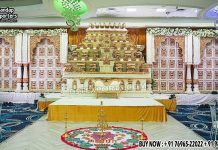 Indian Wedding Gopuram Theme Kalyanam Mandapam we are manufacturer and exporters of all types pof wedding product like - wedding mandap , crystal mandaps ,metal mandaps, stages , wedding frames/panels, wedding sofa set, bride groom chairs, mandap chairs ,punjabi culture statues , wedding swings , horse drawn carriages ,backdrop curtain etc.