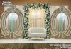 Modish Theme Engagement Ceremony Decor Panels Wedding Mandaps Wedding Stages Wedding Furniture Horse Drawn Carriages Fiber Decoration Items Mehndi Sangeet and Haldi decor props