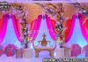 Mosaic Wedding Stage Decor Laser Design Wall Arches Wedding Mandaps Wedding Stages Wedding Furniture Horse Drawn Carriages Fiber Decoration Items Mehndi Sangeet and Haldi decor props