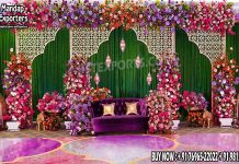 Muslim Wedding Bridal Henna Stage Laser Panels we are manufacturer and exporters of all types of wedding product like - wedding mandap , crystal mandaps ,metal mandaps, wooden mandaps , stages , wedding frames/panels, wedding sofa set, bride groom chairs, mandap chairs ,punjabi culture statues , wedding swings , horse drawn carriages ,backdrop curtain etc.
