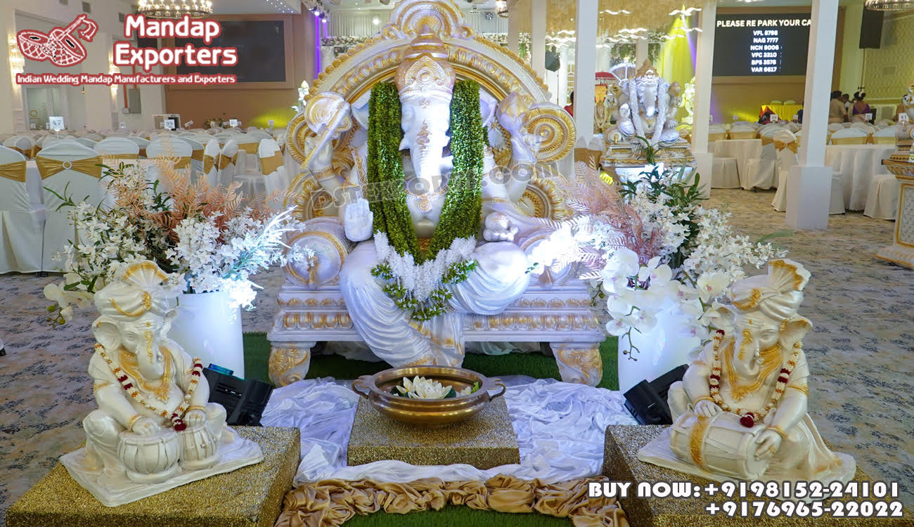 we are manufacturer and star exporters of all types of wedding product like - wedding mandap , crystal mandaps ,metal mandaps, wooden mandaps , stages , wedding frames/panels, wedding sofa set, bride groom chairs, mandap chairs ,punjabi culture statues , wedding swings , horse drawn carriages ,backdrop curtain etc.