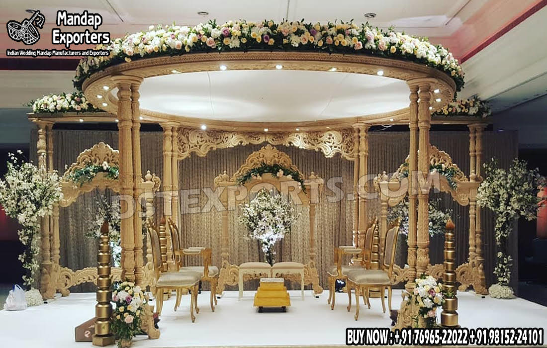 Fiber Mandaps, Wooden Mandaps, Crystal Mandaps, Metal Mandaps, Mandap stage, Indian Mandaps, Modern mandaps, open mandap, Wooden Look Mandap, FRP Mandaps, Antique Mandaps, Brown Mandap, Wooden look fiber mandap