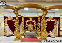 Traditional Swan Pillar Mandapam For Malay Weddings we are manufacturer and exporters of all types pof wedding product like - wedding mandap , crystal mandaps ,metal mandaps, stages , wedding frames/panels, wedding sofa set, bride groom chairs, mandap chairs ,punjabi culture statues , wedding swings , horse drawn carriages ,backdrop curtain etc.