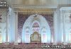 White Palace Theme Western Style Reception Stage Fiber Mandaps, Wooden Mandaps, Crystal Mandaps, Metal Mandaps, Mandap stage, Indian Mandaps, Modern mandaps, open mandap, Wooden Look Mandap, FRP Mandaps, Antique Mandaps, Brown Mandap, Wooden look fiber mandap
