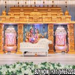 Wedding Mandaps Wedding Stages Wedding Furniture Horse Drawn Carriages Fiber Decoration Items Mehndi Sangeet and Haldi decor props