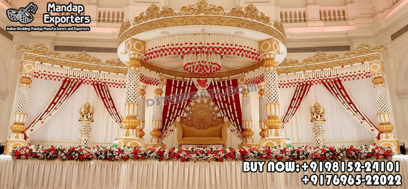 Fiber Mandaps, Wooden Mandaps, Crystal Mandaps, Metal Mandaps, Mandap stage, Indian Mandaps, Modern mandaps, open mandap, Wooden Look Mandap, FRP Mandaps, Antique Mandaps, Brown Mandap, Wooden look fiber mandap