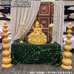 we are manufacturer and star exporters of all types pof wedding product like - wedding mandap , crystal mandaps ,metal mandaps, stages , wedding frames/panels, wedding sofa set, bride groom chairs, mandap chairs ,punjabi culture statues , wedding swings , horse drawn carriages ,backdrop curtain etc.