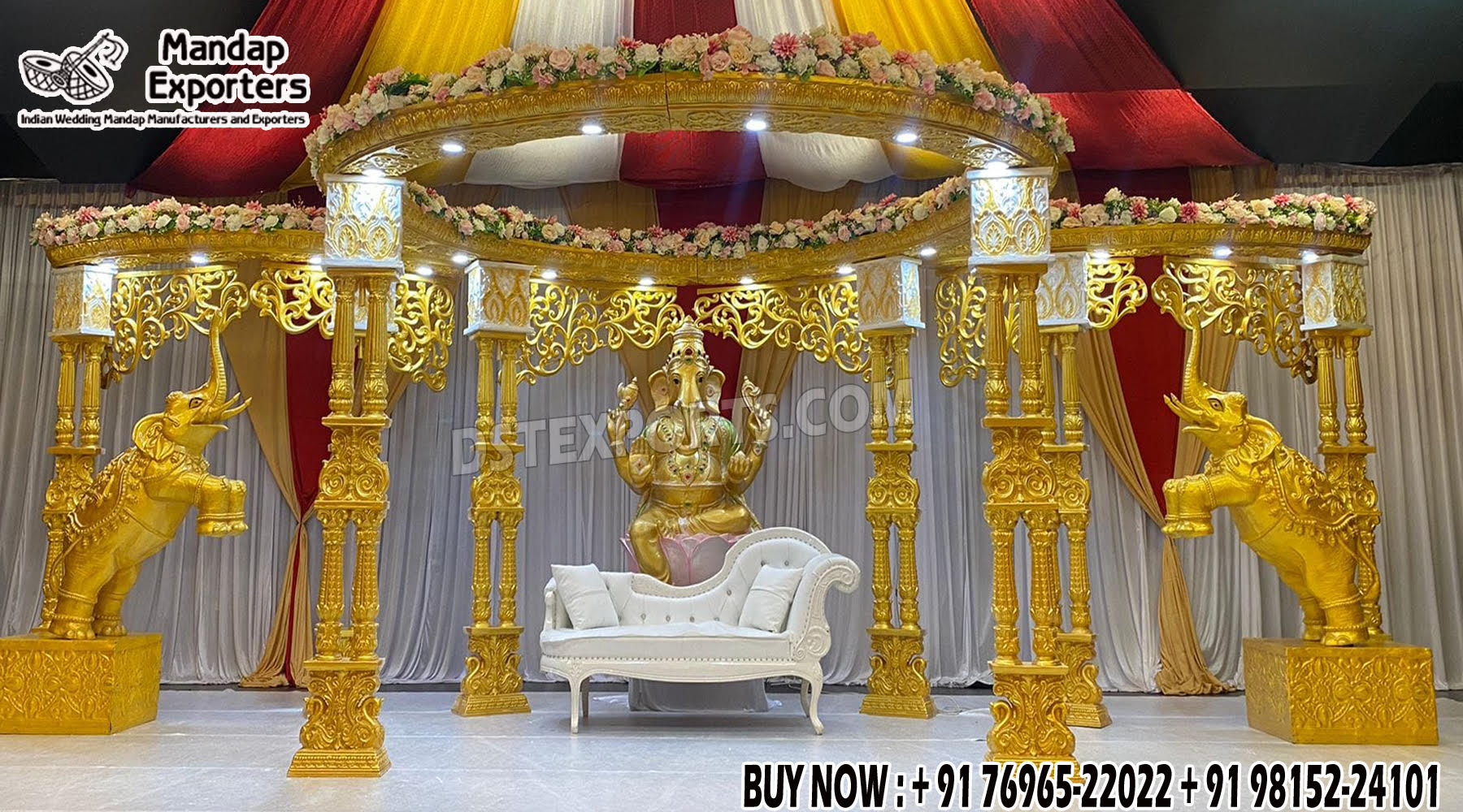 Fiber Mandaps, Wooden Mandaps, Crystal Mandaps, Metal Mandaps, Mandap stage, Indian Mandaps, Modern mandaps, open mandap, Wooden Look Mandap, FRP Mandaps, Antique Mandaps, Brown Mandap, Wooden look fiber mandap