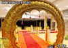Tamilian Wedding Decor Half Moon Arch Entrance Setup Fiber Mandaps, Wooden Mandaps, Crystal Mandaps, Metal Mandaps, Mandap stage, Indian Mandaps, Modern mandaps, open mandap, Wooden Look Mandap, FRP Mandaps, Antique Mandaps, Brown Mandap, Wooden look fiber mandap