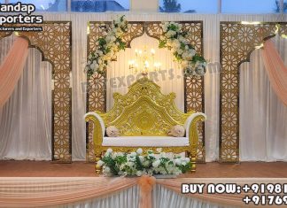 Arabian Theme Wedding Event Laser Cut Backdrop Screens