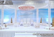 Arabian Wedding Half Moon Style Moroccan Mandap