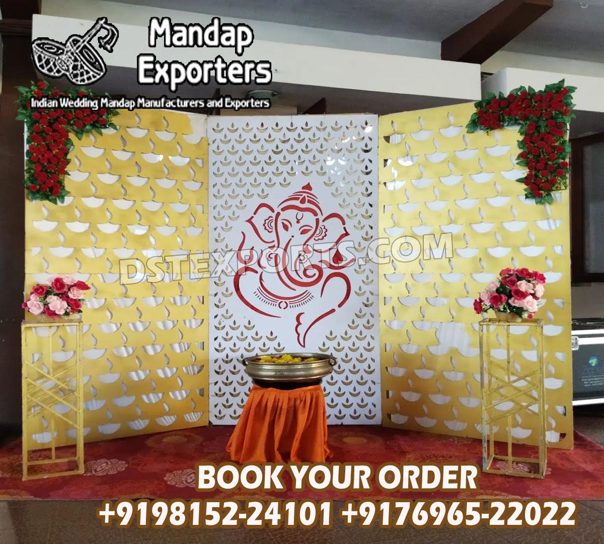 Diwali Event Decoration with Laser Panels