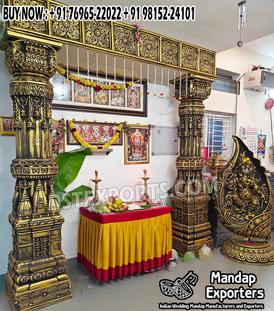 Fiber Mandaps, Wooden Mandaps, Crystal Mandaps, Metal Mandaps, Mandap stage, Indian Mandaps, Modern mandaps, open mandap, Wooden Look Mandap, FRP Mandaps, Antique Mandaps, Brown Mandap, Wooden look fiber mandap