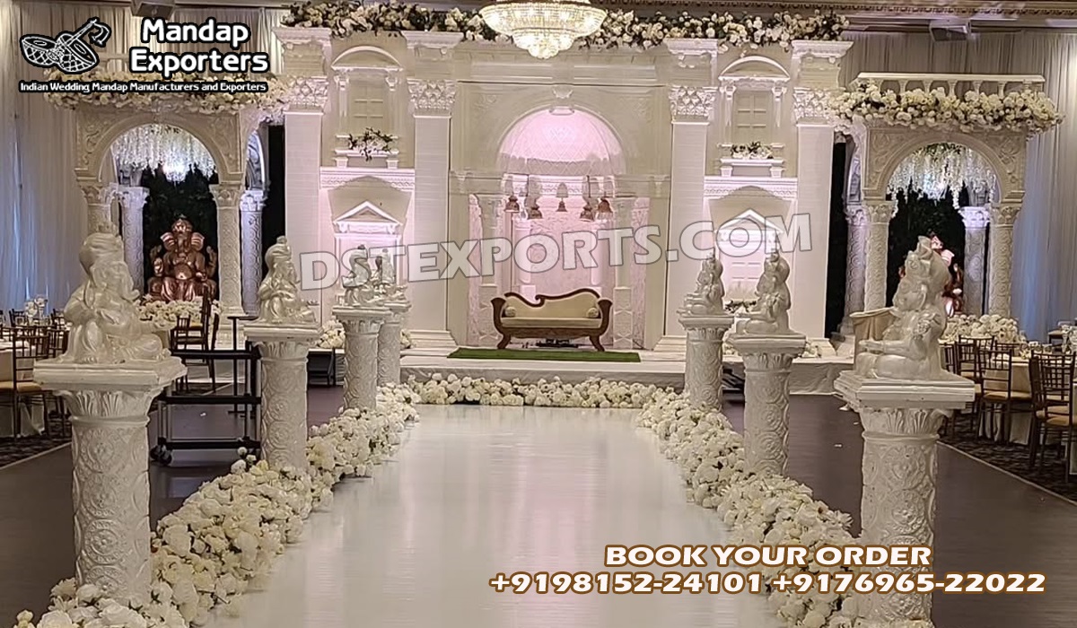 Big Fat Wedding Reception Stage Decor Calgary