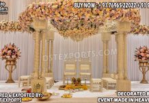 Most Popular Wedding Mandap For Usa Banquet Halls Fiber Mandaps, Wooden Mandaps, Crystal Mandaps, Metal Mandaps, Mandap stage, Indian Mandaps, Modern mandaps, open mandap, Wooden Look Mandap, FRP Mandaps, Antique Mandaps, Brown Mandap, Wooden look fiber mandap