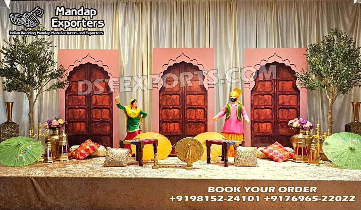Punjabi Wedding Mayian & Mehndi Decoration