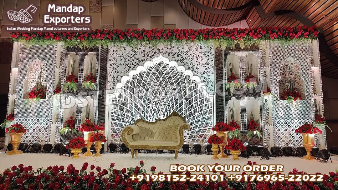 Arabic Theme Designer Mirror Frames Stage Decor
