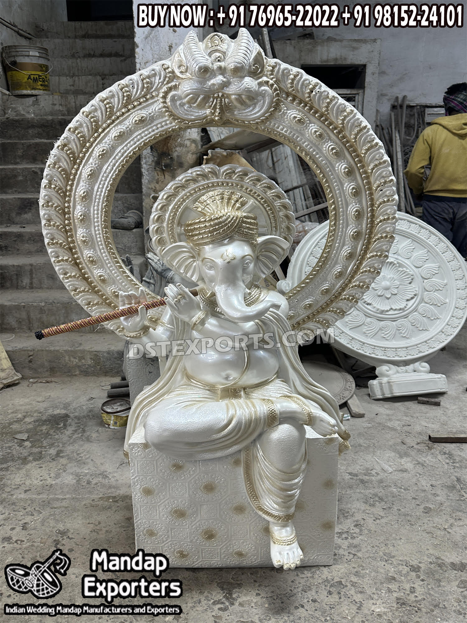 Wedding Mandaps Wedding Stages Wedding Furniture Horse Drawn Carriages Fiber Decoration Items Mehndi Sangeet and Haldi decor props