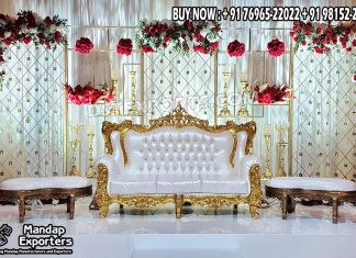 Very Unique Metal Candle Walls for Event Halls Wedding Mandaps Wedding Stages Wedding Furniture Horse Drawn Carriages Fiber Decoration Items Mehndi Sangeet and Haldi decor props