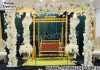 Beautiful Shagun Ceremony Stage Swing & Chairs we are manufacturer and exporters of all types pof wedding product like - wedding mandap , crystal mandaps ,metal mandaps, stages , wedding frames/panels, wedding sofa set, bride groom chairs, mandap chairs ,punjabi culture statues , wedding swings , horse drawn carriages ,backdrop curtain etc.