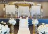 Glorifying Golden Design Mandap For Affordable Weddings Wedding Mandaps Wedding Stages Wedding Furniture Horse Drawn Carriages Fiber Decoration Items Mehndi Sangeet and Haldi decor props